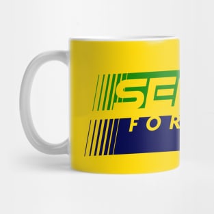 Senna Forever Yellow Design. Mug